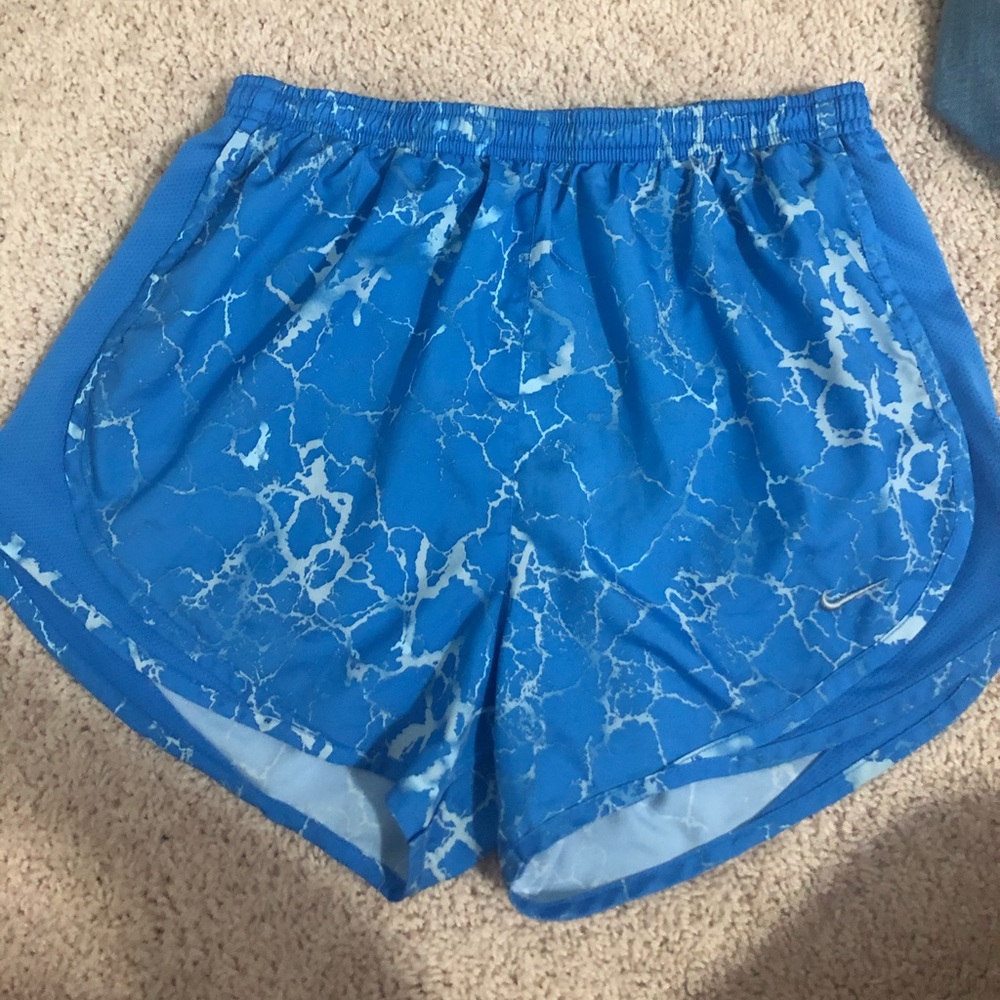 Nike dri-fit blue shorts